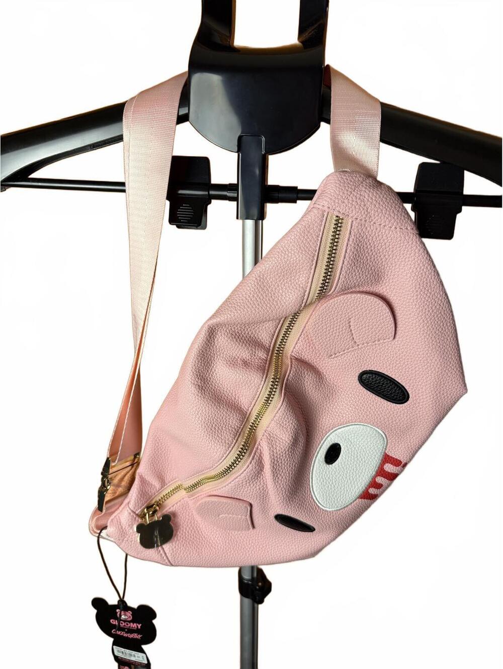New NWT Gloomy bear Pink Crossbody Bag fanny pack